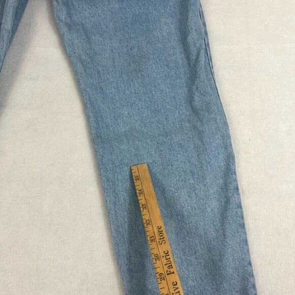 Unionbay Jeans Womens 11 Blue Denim High Rise Tapered Fit Vintage Y2K - Picture 14 of 16